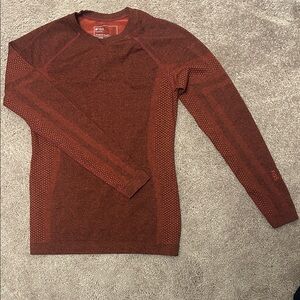 Figs Women’s Red Long Sleeve Shirt